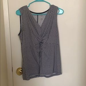 Navy Blue Tank Top